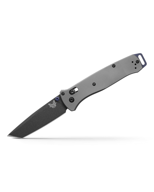 Benchmade 537BK-2302 Limited Edition Bailout AXIS Folding Knife - 3.38" CPM-M4 Cobalt Black Tanto Blade, 6Al-4V Titanium Handles