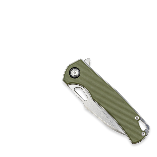 Cobratec Knives Wolverine Folding Knife - 3.125" Satin D2 Drop Point Blade, OD Green G10 Handles, Deep Carry Pocket Clip Cobratec Knives Wolverine Folding Knife - 3.125" Satin D2 Drop Point Blade, OD Green G10 Handles, Deep Carry Pocket Clip