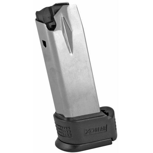 Springfield XD® Sub-Compact 12-Round 40 S&W Extended Magazine - with Sleeve Extension, Stainless Steel