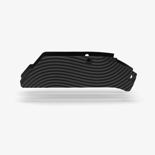 Flytanium Arcade Shark Titanium Replacement Inlay Sets - Wave Pattern, Black