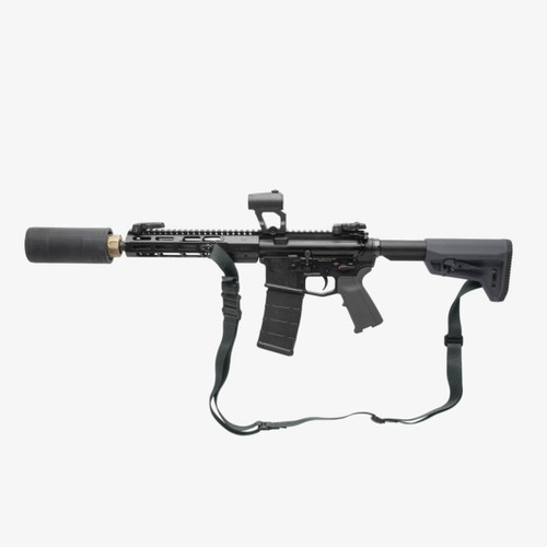 Magpul MS1 Lite Sling - 1" Single Ply Webbing, Quick Slider, Stealth Gray Magpul MS1 Lite Sling - 1" Single Ply Webbing, Quick Slider, Stealth Gray