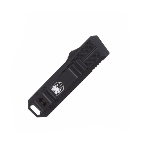 CobraTec California 929 OTF Knife - 1.75" D2 Stonwash Tanto Blade, Black Aluminum Handles, California Compliant CobraTec California 929 OTF Knife - 1.75" D2 Stonwash Tanto Blade, Black Aluminum Handles, California Compliant