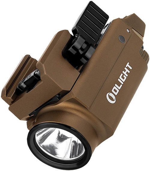 Olight Baldr S - Ultra-compact 800 Lumen White Light And Green Laser, Tan