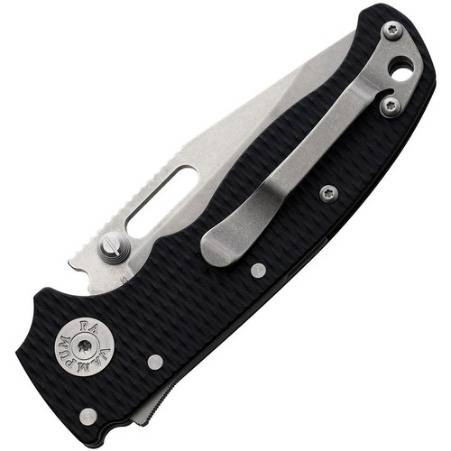 Demko AD20.5 Shark Lock Folding Knife - 3" CPM-S35VN Clip Point Blade, Textured Black G10 Handles - 20.5 S35VN CLIP BLK Demko AD20.5 Shark Lock Folding Knife - 3" CPM-S35VN Clip Point Blade, Textured Black G10 Handles - 20.5 S35VN CLIP BLK