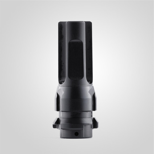 Dead Air DA304 KeyMo Flash Hider - Key Mount Flash Hider, M15x1, Black Finish