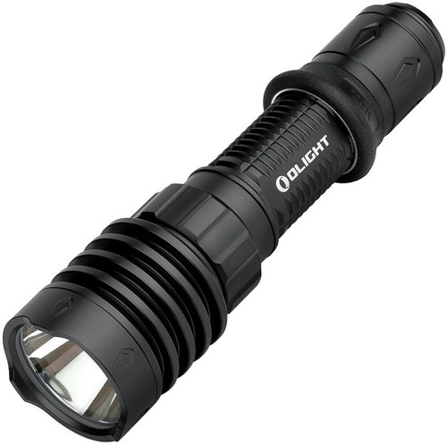 Olight Warrior X 4 Tactical Rechargeable LED Flashlight - 2600 Max Lumens, Matte Black