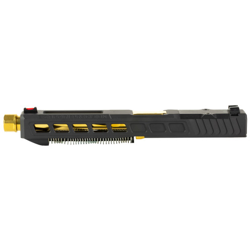 Zaffiri Precision ZPS.3 Glock 34 Gen 3 Optics Ready Complete Slide - RMR Footprint, Lightening Cuts, Armor Black Cerakote, Includes Completed Slide, Barrel, Recoil Assembly, and HD Fiber Sights Zaffiri Precision ZPS.3 Glock 34 Gen 3 Optics Ready Complete Slide - RMR Footprint, Lightening Cuts, Armor Black Cerakote, Includes Completed Slide, Barrel, Recoil Assembly, and HD Fiber Sights
