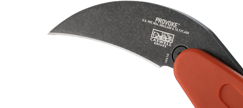CRKT 4041O Provoke Zap Folding Karambit - 2.47" 1.4116 Black Stonewashed Plain Blade, Orange Grivory Handles CRKT 4041O Provoke Zap Folding Karambit - 2.47" 1.4116 Black Stonewashed Plain Blade, Orange Grivory Handles