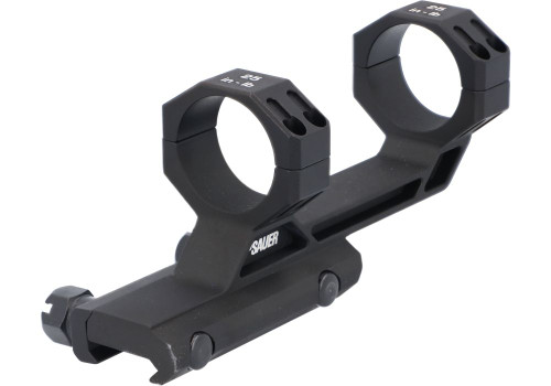 Sig Sauer SOA20015 Alpha MSR 34MM Scope Mount - 0 MOA, Anodized Black Sig Sauer SOA20015 Alpha MSR 34MM Scope Mount - 0 MOA, Anodized Black