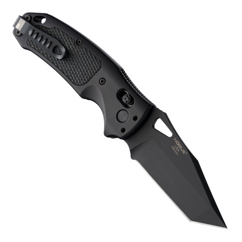 SIG Sauer by Hogue K320 AXG Pro ABLE Lock Folding Knife - 3.5" S30V Black Cerakote Tanto Blade, Black Aluminum Handles with Black G10 Inserts, AXIS/Crossbar Lock - 36364 SIG Sauer by Hogue K320 AXG Pro ABLE Lock Folding Knife - 3.5" S30V Black Cerakote Tanto Blade, Black Aluminum Handles with Black G10 Inserts, AXIS/Crossbar Lock - 36364