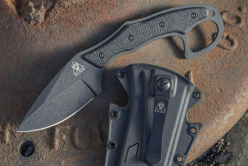 KA-BAR 2491 TDI Pocket Strike - 3.19" AUS-8A Black Drop Point Fixed Blade KA-BAR 2491 TDI Pocket Strike - 3.19" AUS-8A Black Drop Point Fixed Blade