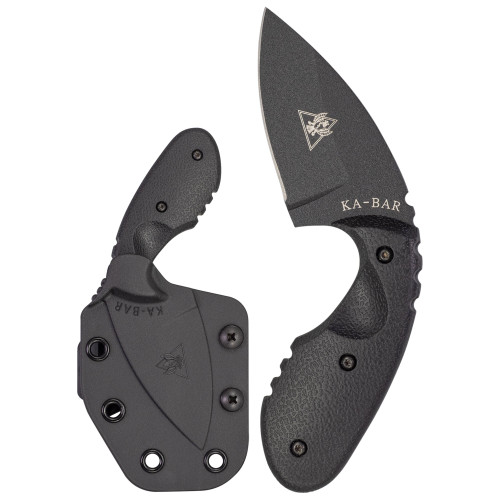 KA-BAR 1493 TDI Investigator Knife - 2.71" Black Plain Blade, Nylon Handles, Hard Plastic Belt Sheath KA-BAR 1493 TDI Investigator Knife - 2.71" Black Plain Blade, Nylon Handles, Hard Plastic Belt Sheath