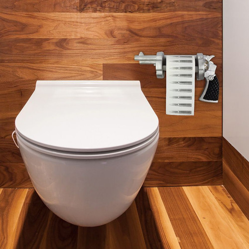 Caliber Gourmet - Revolver Toilet Paper Holder Caliber Gourmet - Revolver Toilet Paper Holder