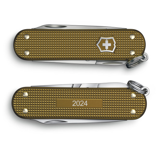 Victorinox Limited Edition 2024 Classic SD Alox in Terra Brown - 5 Total Functions