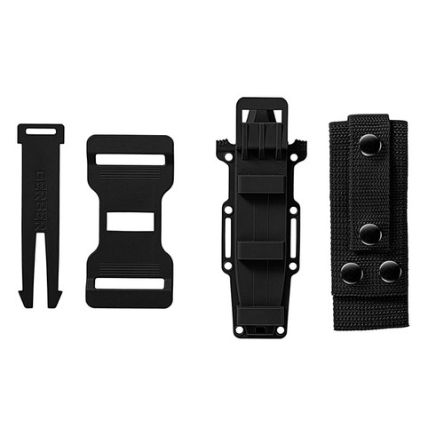 Gerber StrongArm Fixed Blade - 4.8" 420HC Black Plain Blade, Black Glass Filled Nylon Handles - 30-001038 Gerber StrongArm Fixed Blade - 4.8" 420HC Black Plain Blade, Black Glass Filled Nylon Handles - 30-001038
