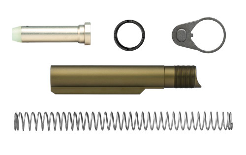 Aero Precision Enhanced Carbine Buffer Kit - Buffer Tube Complete Assembly, Fits AR15, OD Green