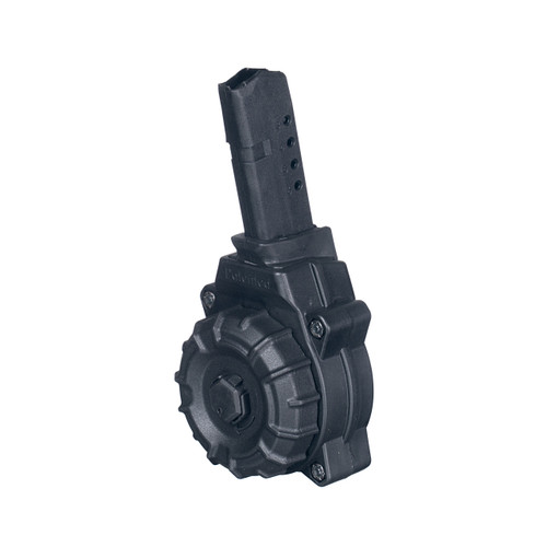 ProMag Glock 43 30 Round Drum Magazine - 30 Rounds, Black ProMag Glock 43 30 Round Drum Magazine - 30 Rounds, Black