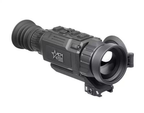 AGM Rattler v2 50-640 Thermal Rifle Scope - 1X/2X/4X/8X Digital Zoom, 50mm Objective, Multiple Reticles, 640x512 Resolution, Black AGM Rattler v2 50-640 Thermal Rifle Scope - 1X/2X/4X/8X Digital Zoom, 50mm Objective, Multiple Reticles, 640x512 Resolution, Black