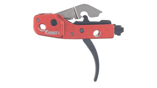 Timney AK47 Drop-In 3.5lbs Single Stage Trigger - Red Aluminum Housing, Black Curved Trigger Timney AK47 Drop-In 3.5lbs Single Stage Trigger - Red Aluminum Housing, Black Curved Trigger