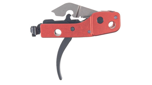 Timney AK47 Drop-In 3.5lbs Single Stage Trigger - Red Aluminum Housing, Black Curved Trigger Timney AK47 Drop-In 3.5lbs Single Stage Trigger - Red Aluminum Housing, Black Curved Trigger
