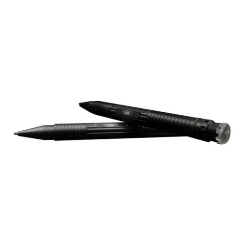 Uzi Accessories UZITACPEN1BK Defender Tactical Pen - Black Aluminum Uzi Accessories UZITACPEN1BK Defender Tactical Pen - Black Aluminum