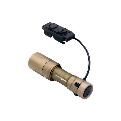 Cloud Defensive REIN 3.0 Micro Weaponlight - 95,000 Candela, Accepts 18350 and CR123A Batteries, M-LOK Mount, Remote, LCS, FDE Cloud Defensive REIN 3.0 Micro Weaponlight - 95,000 Candela, Accepts 18350 and CR123A Batteries, M-LOK Mount, Remote, LCS, FDE