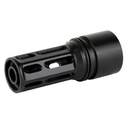 HUXWRX 7.62MM Flash Hider-QD - M26X1.5 LH, Fits HuxWrx/OSS Suppressors, Black HUXWRX 7.62MM Flash Hider-QD - M26X1.5 LH, Fits HuxWrx/OSS Suppressors, Black