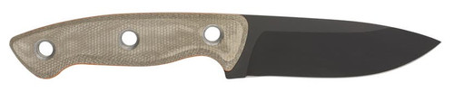 Browning Desolation Small Fixed Blade - 3.75" 440C Drop Point Blade, Natural Micarta Handles w/ Orange Liners, Kydex Sheath Browning Desolation Small Fixed Blade - 3.75" 440C Drop Point Blade, Natural Micarta Handles w/ Orange Liners, Kydex Sheath