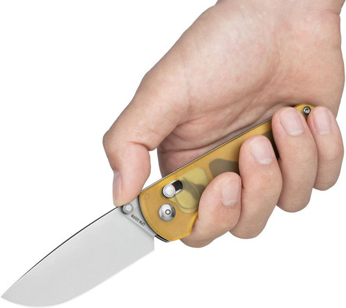 Olight Oknife Rubato 4 Rail Lock Folding Knife - 3.04" CPM-S35VN Satin Drop Point Blade, Textured Ultem / PEI Handles - RUBATO4PEI Olight Oknife Rubato 4 Rail Lock Folding Knife - 3.04" CPM-S35VN Satin Drop Point Blade, Textured Ultem / PEI Handles - RUBATO4PEI