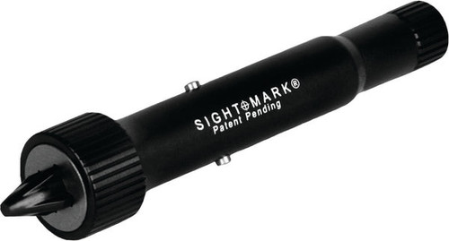Sightmark Triple Duty Universal Red Laser Boresight - Universal, Includes 2X LR44 Batteries, Black Sightmark Triple Duty Universal Red Laser Boresight - Universal, Includes 2X LR44 Batteries, Black