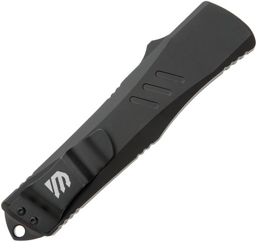 Blackhawk! Send It OTF Auto Knife - 3.75" D2 Black DLC Tanto Blade, Black Aluminum Handles Blackhawk! Send It OTF Auto Knife - 3.75" D2 Black DLC Tanto Blade, Black Aluminum Handles