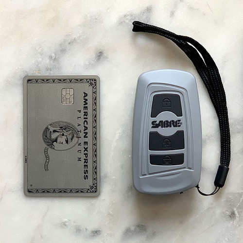 SABRE 3-in-1 Stun Gun Safety Tool - Key Fob Size SABRE 3-in-1 Stun Gun Safety Tool - Key Fob Size