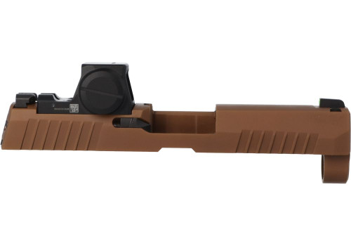 Sig Sauer P320 X-COMPACT SLIDE ASSEMBLY, 3.9 IN, ROMEO-X PRO - Coyote Brown Sig Sauer P320 X-COMPACT SLIDE ASSEMBLY, 3.9 IN, ROMEO-X PRO - Coyote Brown