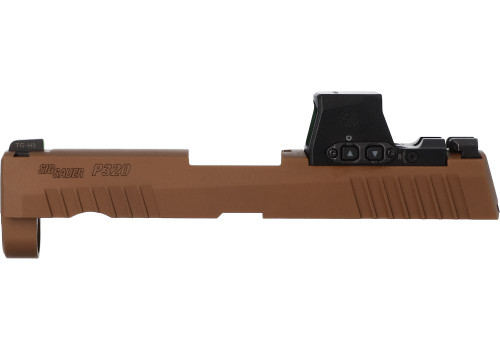 Sig Sauer P320 X-COMPACT SLIDE ASSEMBLY, 3.9 IN, ROMEO-X PRO - Coyote Brown Sig Sauer P320 X-COMPACT SLIDE ASSEMBLY, 3.9 IN, ROMEO-X PRO - Coyote Brown