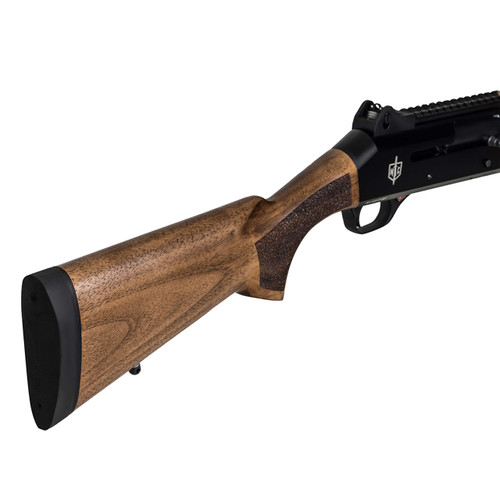 MAC 1014 Tactical 12 Gauge Semi-Auto - 18.5" Barrel, Turkish Walnut, Matte Black Finish, Benelli M4 Clone MAC 1014 Tactical 12 Gauge Semi-Auto - 18.5" Barrel, Turkish Walnut, Matte Black Finish, Benelli M4 Clone