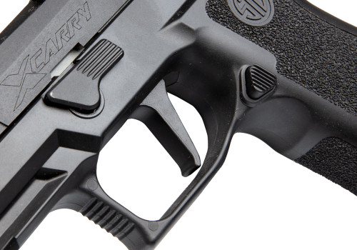 SIG SAUER PROFORCE P320 X-CARRY Air Pistol - .177PEL Caliber, Blowback Action, 30Rd, Black SIG SAUER PROFORCE P320 X-CARRY Air Pistol - .177PEL Caliber, Blowback Action, 30Rd, Black
