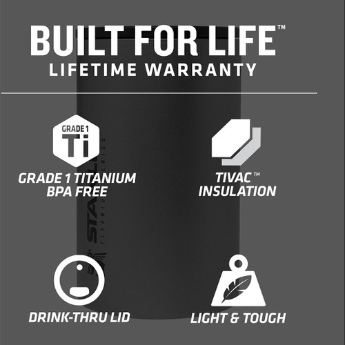 Stanley Stay-Hot Titanium Multi-Cup - 10 fl. oz Stanley Stay-Hot Titanium Multi-Cup - 10 fl. oz