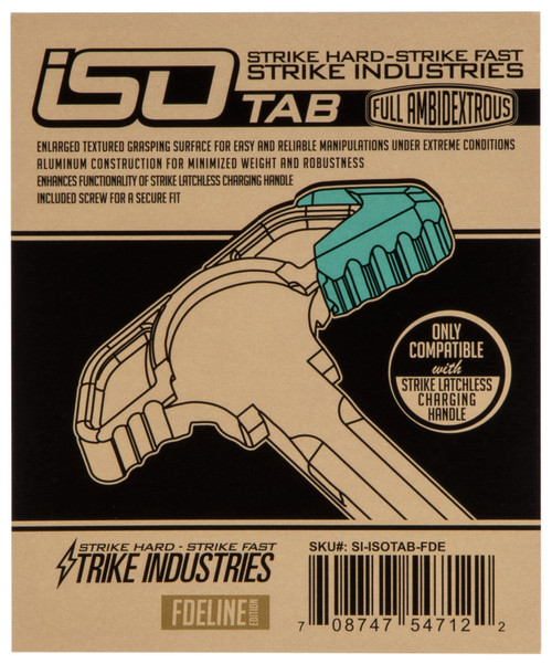 Strike Industries ISO Tab - Latchless Charging Handle Extension Strike Industries ISO Tab - Latchless Charging Handle Extension