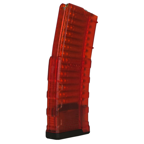 Mission First Tactical Translucent EXD 30 Round Polymer Magazine - 223REM/556NATO, Red Mission First Tactical Translucent EXD 30 Round Polymer Magazine - 223REM/556NATO, Red