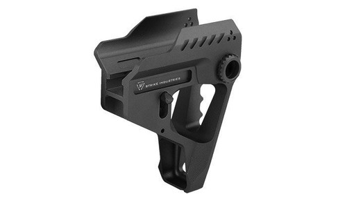Strike Pit Aluminum Viper Stock - AR-Platform, Black Strike Pit Aluminum Viper Stock - AR-Platform, Black