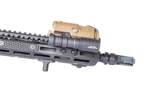 Arisaka Defense Side Light Mount M-Lok - Light Mount, For SureFire Scout Light Weapon Lights, Anodized Black Arisaka Defense Side Light Mount M-Lok - Light Mount, For SureFire Scout Light Weapon Lights, Anodized Black