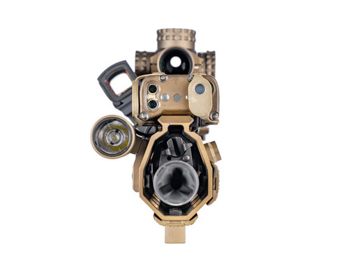 Arisaka Defense Offset Scout Mount MCX - Light Mount, For SureFire Scout Light Weapon Lights, FDE Arisaka Defense Offset Scout Mount MCX - Light Mount, For SureFire Scout Light Weapon Lights, FDE