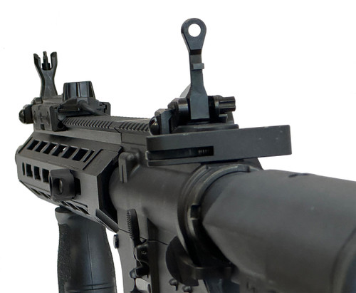Mission First Tactical Extreme Duty Low Profile Flip-up Front Sight - Picatinny, Black Mission First Tactical Extreme Duty Low Profile Flip-up Front Sight - Picatinny, Black