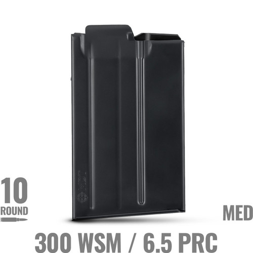 MDT XM Magnum 300 WSM / 6.5 PRC 10 Round Metal Magazine - Black