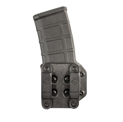 DeSantis Gunhide A104KJ01Z0 Quantico Mag Pouch for AR-15/M4/M16  Magazines -  Black Kydex DeSantis Gunhide A104KJ01Z0 Quantico Mag Pouch for AR-15/M4/M16  Magazines -  Black Kydex