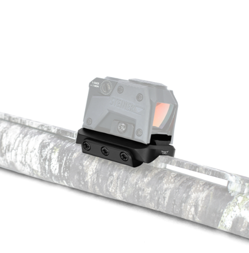 Warne 6112M ACRO Shotgun Rib Reflex Mount - Anodized Finish, Black Warne 6112M ACRO Shotgun Rib Reflex Mount - Anodized Finish, Black