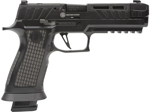 Sig Sauer P320V004 P320 Spectre Comp Blackout Full Size Frame 9mm Luger 21+1, 4.60"