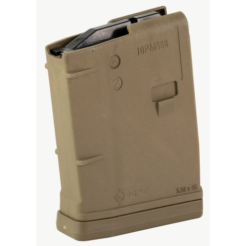 Mission First Tactical 10 round Polymer Magazine 5.56mm - .223 - .300 AAC - FDE
