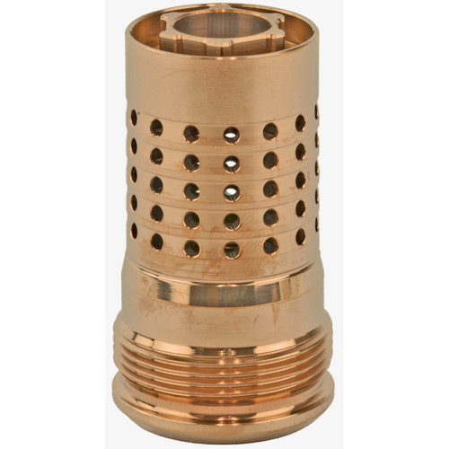 Q Cherry Bomb Muzzle Device - 8.6 Blackout, M18X1.5 Thread Pitch, Gold Q Cherry Bomb Muzzle Device - 8.6 Blackout, M18X1.5 Thread Pitch, Gold
