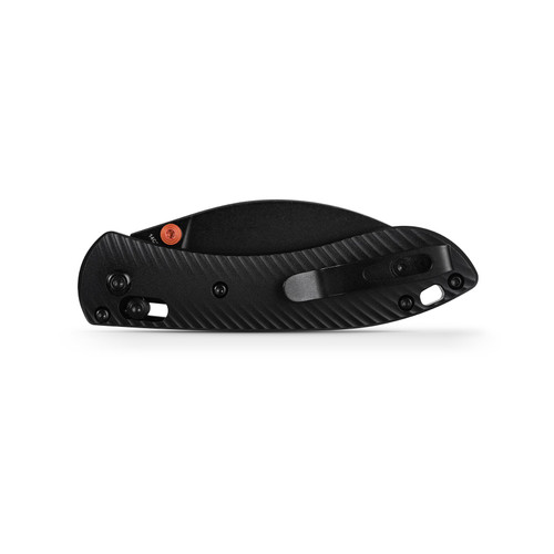 Vosteed Knives Mini Nightshade Folding Knife - 2.6" 14C28N Black Kukri Blade, Black Aluminum Handles, AXIS/Crossbar Lock - A0214 Vosteed Knives Mini Nightshade Folding Knife - 2.6" 14C28N Black Kukri Blade, Black Aluminum Handles, AXIS/Crossbar Lock - A0214